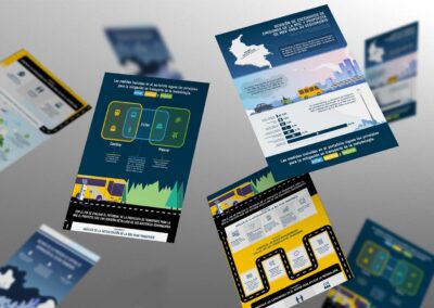 Infografía de Escenarios de emisiones de la NDC